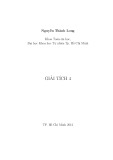 Giáo trình Giải tích 4 - Nguyễn Thành Long