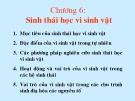 Bài giảng Vi sinh vật học: Chương 6 - PGS. TS. Nguyễn Đức Hoàng