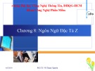 Bài giảng Đặc tả hình thức: Chương 8 - PGS.TS. Vũ Thanh Nguyên