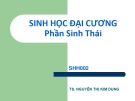 Bài giảng Sinh học đại cương: Chương 5 - TS. Nguyễn Thị Kim Dung