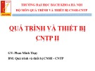 Bài giảng Quá trình và thiết bị CNTP 2: Truyền nhiệt