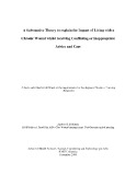 Master's thesis of Nursing: A substantive theory to explain the impact of living with a chronic wound whilst receiving conflicting or inappropriate advice or care