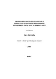 Master's thesis of Technology: The body as separates: an exploration in women's size definitions for mass market apparel based on the body as separate parts