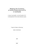 Master's thesis of Business: Mapping the dynamics of social enterprises and ICTD in Cambodia