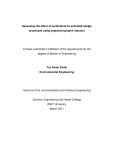 Master's thesis of Engineering: Assessing the effect of surfactants on activated sludge processes using sequencing batch reactors