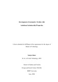 Master's thesis of Technology: Development of automotive textiles with antiodour/antimicrobial properties