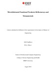 Master's thesis of Engineering: Microfabricated functional terahertz reflectarrays and metamaterials