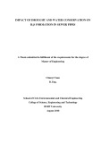 Master's thesis of Engineering: Impact of drought and water conservation on H2S formation in sewer pipes