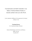 Master's thesis of Arts: Transnationalism and faith communities: case studies of Serbian orthodox parishes in Australia and their links across the world