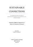 Master's thesis of Engineering: Sustainable connections