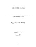 Master's thesis of Applied Science: Biomonitoring of trace metals in the Saigon river