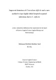 Master's thesis of Applied Science: Improved detection of Clostridium difficile and a new method to type highly lethal hospital-acquired infections due to C. difficile