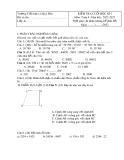 Đề thi học kì 1 môn Toán lớp 4 năm 2022-2023 - Trường Tiểu học Lê Quý Đôn