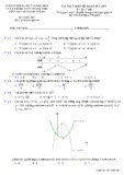 Đề thi thử tốt nghiệp THPT QG môn Toán năm 2023 có đáp án - Sở GD&ĐT Bắc Ninh (Mã đề 301)