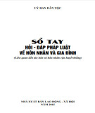 Sổ tay Hỏi-đáp pháp luật về hôn nhân và gia đình: Phần 1