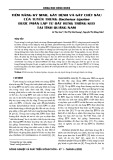 Tiềm năng ký sinh, gây bệnh và gây chết sâu của tuyến trùng Oscheius tipulae được phân lập từ đất rừng trồng keo tại tỉnh Quảng Nam