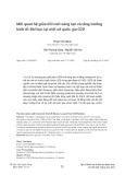 Mối quan hệ giữa đổi mới sáng tạo và tăng trưởng kinh tế: Bài học tại một số quốc gia G20