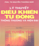 Lý thuyết điều khiển tự động (Quyển 1): Phần 2