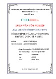 Luận văn tốt nghiệp: Lập ngân sách dự án xây dựng công trình 'Tòa nhà văn phòng trường Quốc tế Á Châu"