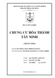 Đồ án tốt nghiệp Kỹ thuật công trình xây dựng: Chung cư Hòa Thành