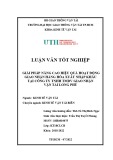 Luận văn tốt nghiệp Kinh tế vận tải: Giải pháp nâng cao hiệu quả hoạt động giao nhận hàng hóa xuất nhập khẩu tai Công ty TNHH TMDV giao nhận vận tải Long Phú