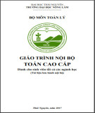 Giáo trình Toán cao cấp: Phần 2 - Trường Đại học Nông Lâm