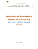 Tài liệu bồi dưỡng giáo viên sử dụng SGK Công nghệ 10 – Thiết kế và công nghệ cánh diều