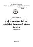 Tài liệu tập huấn cán bộ quản lí, giáo viên trung học cơ sở kĩ thuật xây dựng ma trận đề kiểm tra và biên soạn, chuẩn hóa câu hỏi đánh giá kết quả dạy học môn Lịch sử