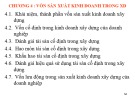 Bài giảng môn Kinh tế xây dựng: Chương 4 - Vốn sản xuất kinh doanh trong xây dựng