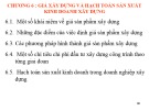 Bài giảng môn Kinh tế xây dựng: Chương 6 - Giá xây dựng và hạch toán sản xuất kinh doanh xây dựng