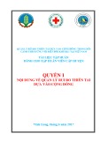 Tài liệu tập huấn cấp huyện: Quản lý rủi ro thiên tai dựa vào cộng đồng trong bối cảnh thích ứng với biến đổi khí hậu tại Việt Nam (Quyển 1)