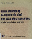 Chính sách tiền tệ của ngân hàng trung ương: Phần 1