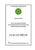 Luận án Tiến sĩ Kinh tế nông nghiệp: Tái cơ cấu ngành chăn nuôi theo hướng nâng cao giá trị gia tăng trên địa bàn tỉnh Hải Dương