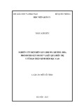 Luận án Tiến sĩ Y học: Nghiên cứu đột biến gen IDH, TP53, Methyl hóa promoter gen MGMT và kết quả điều trị u tế bào thần kinh đệm bậc cao