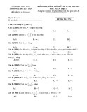 Đề thi giữa học kì 2 môn Toán lớp 11 năm 2022-2023 có đáp án - Trường THPT Duy Tân, Kon Tum (Đề 1)