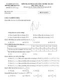 Đề thi giữa học kì 2 môn Toán lớp 10 năm 2022-2023 có đáp án - Trường THPT Duy Tân, Kon Tum (Đề 3)