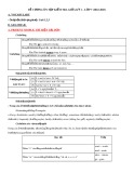 Đề cương ôn tập giữa học kì 1 môn Tiếng Anh lớp 7 năm 2022-2023 - Trường THCS Phan Chu Trinh