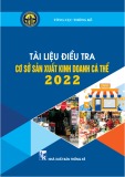 Cơ sở sản xuất kinh doanh cá thể 2022 - Tài liệu điều tra