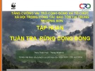 Tập huấn tuần tra rừng cộng đồng