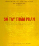 Sổ tay Thẩm phán: Phần 2 - TS. Phan Hữu Thư