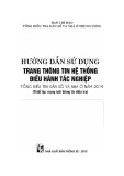 Hướng dẫn sử dụng Trang thông tin Hệ thống điều hành tác nghiệp - Tổng điều tra dân số và nhà ở năm 2019 (Thiết lập mạng lưới thông tin điều tra)