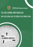 Tài liệu hướng dẫn đánh giá Báo cáo đánh giá tác động chính sách