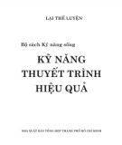 Rèn luyện kỹ năng thuyết trình hiệu quả: Phần 1