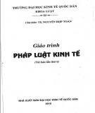 Giáo trình Pháp luật kinh tế: Phần 2 (Tái bản lần thứ 6)