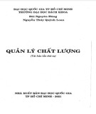 Khoa học quản lý - Quản lý chất lượng: Phần 1