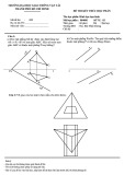 Đề thi kết thúc học phần môn Hình học hoạ hình - Trường ĐH Giao Thông Vận Tải TP.HCM