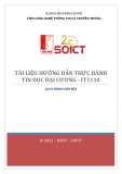 Tài liệu hướng dẫn thực hành Tin học đại cương - ĐH Bách Khoa Hà Nội