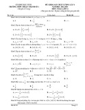 Đề thi KSCL môn Toán lớp 11 năm 2022-2023 (Lần 2) - Trường THPT Thuận Thành số 1, Bắc Ninh (Mã đề 101)