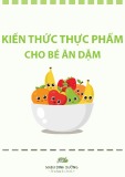 Kiến thức thực phẩm cho bé ăn dặm