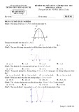 Đề thi giữa học kì 2 môn Toán lớp 10 năm 2022-2023 có đáp án - Trường THPT thị xã Quảng Trị (Mã đề 101)